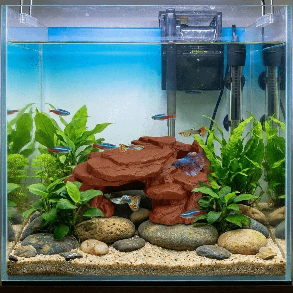 3D Printing Fish Tank Rockery  - Aquarium Plants Live 评论和价格