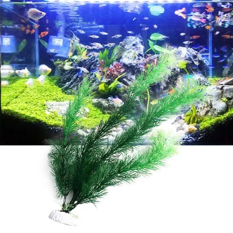 Artificial Aquarium Decor Plan - Aquarium Plant Substrate 评论和价格