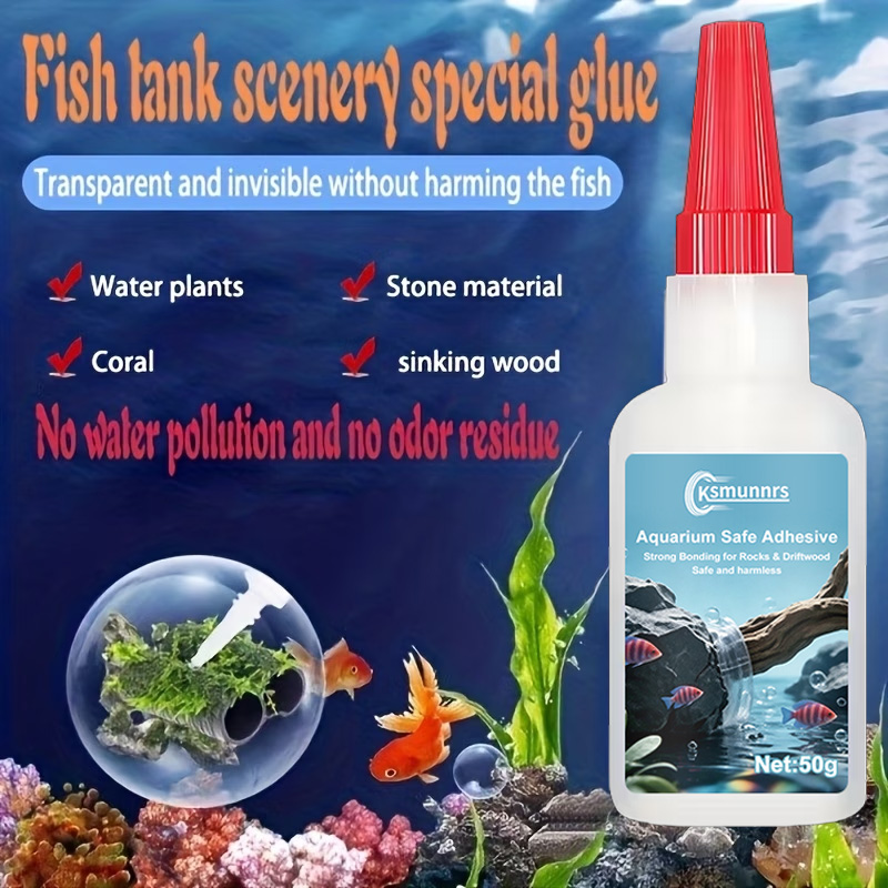 Aquarium Landscape Glue, Quick - Aquarium Plant Substrate 评论和价格