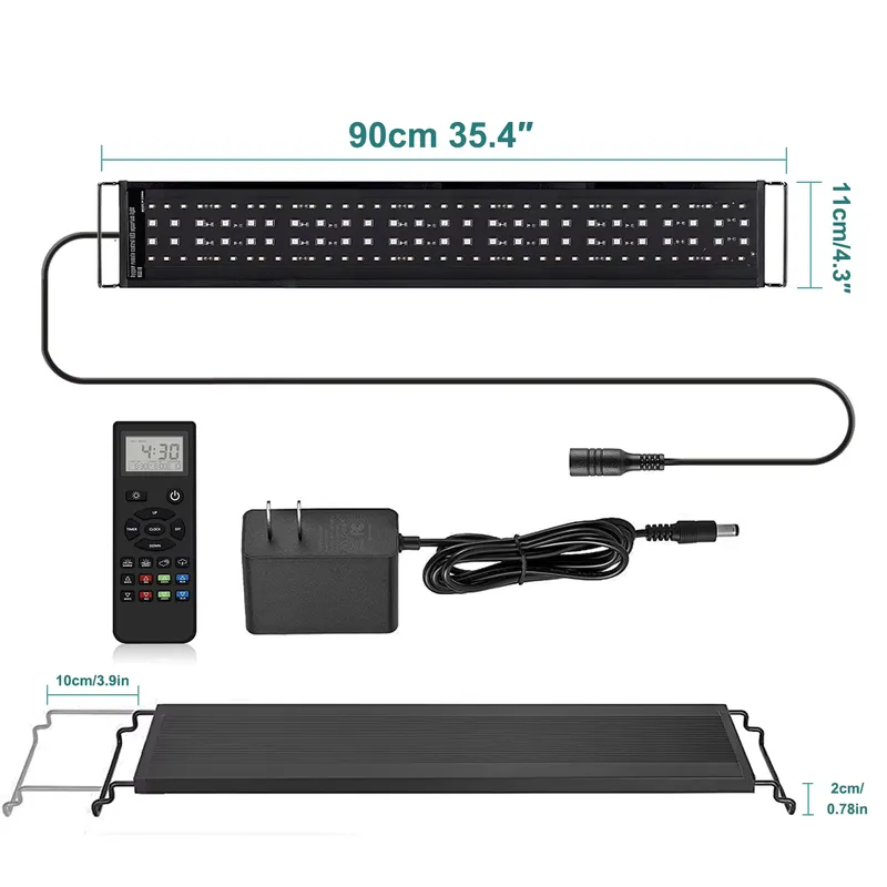 SIROKA 90cm Remote Control Sma - Live Plant Aquarium 评论和价格