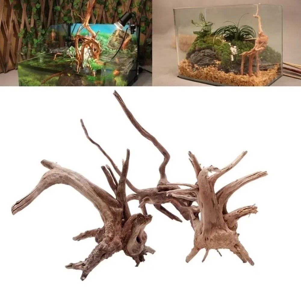 Natural Driftwood Aquarium Dec - Aquarium Plant Substrate 评论和价格