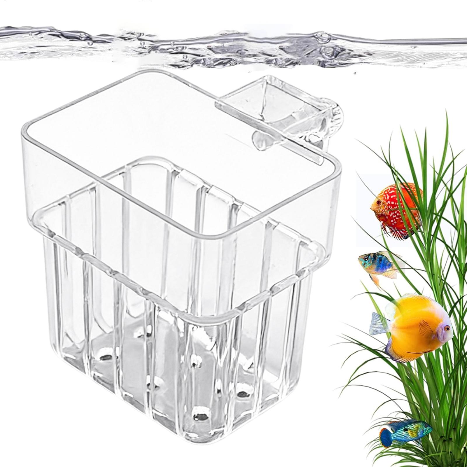 Aquarium Transparent Hanger Po - Plant Aquarium Pot 评论和价格