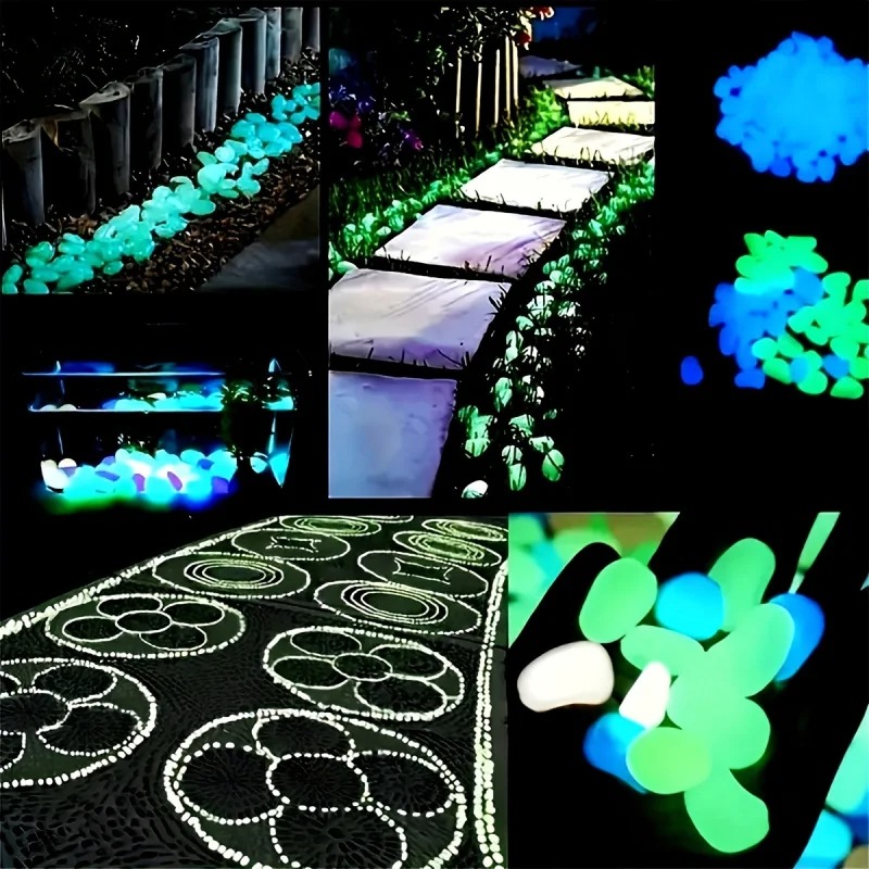 100/300pcs Glow In The Dark Pe - Plant Aquarium Pot 评论和价格