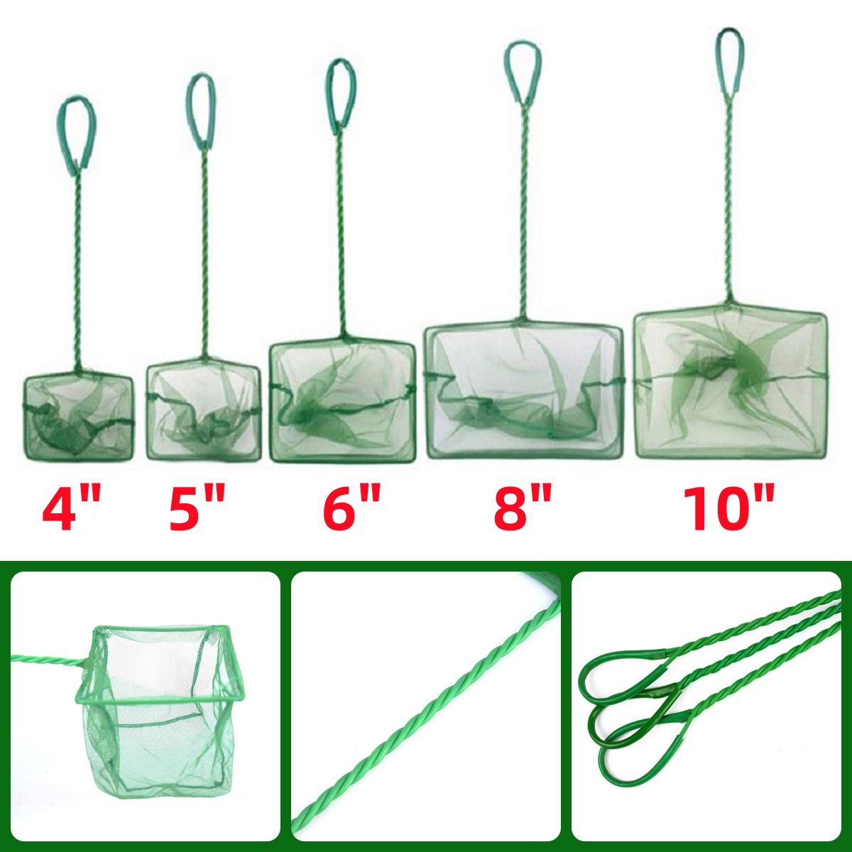 3~10 Inch Portable Nylon Green - Planted Aquarium Cleaning 评论和价格