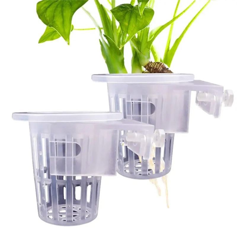A7THK-2Pcs Transparent Hanging - Aquarium Plant Holder 评论和价格